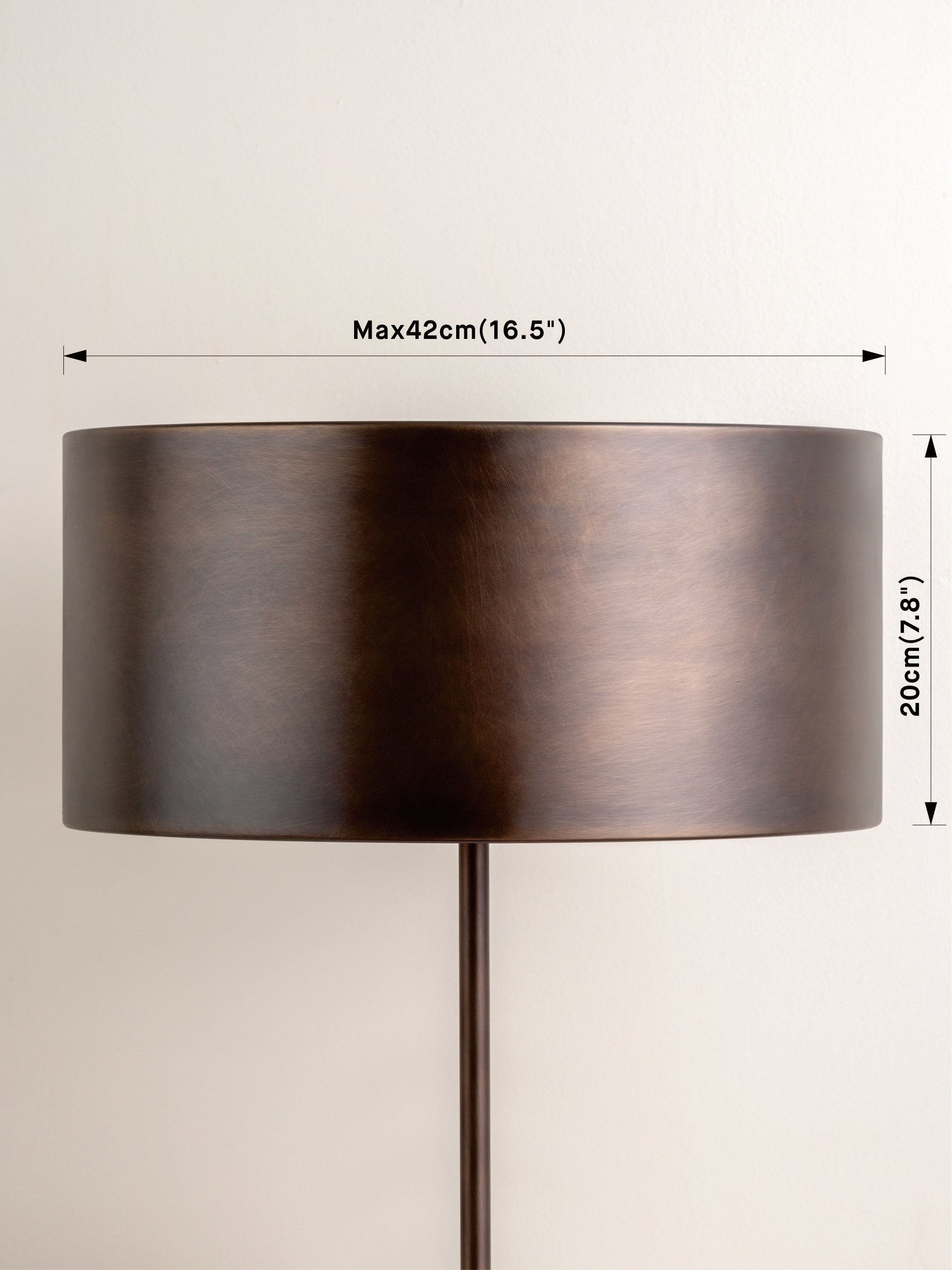 Edition 1.12 - bronze lampshade - shade only