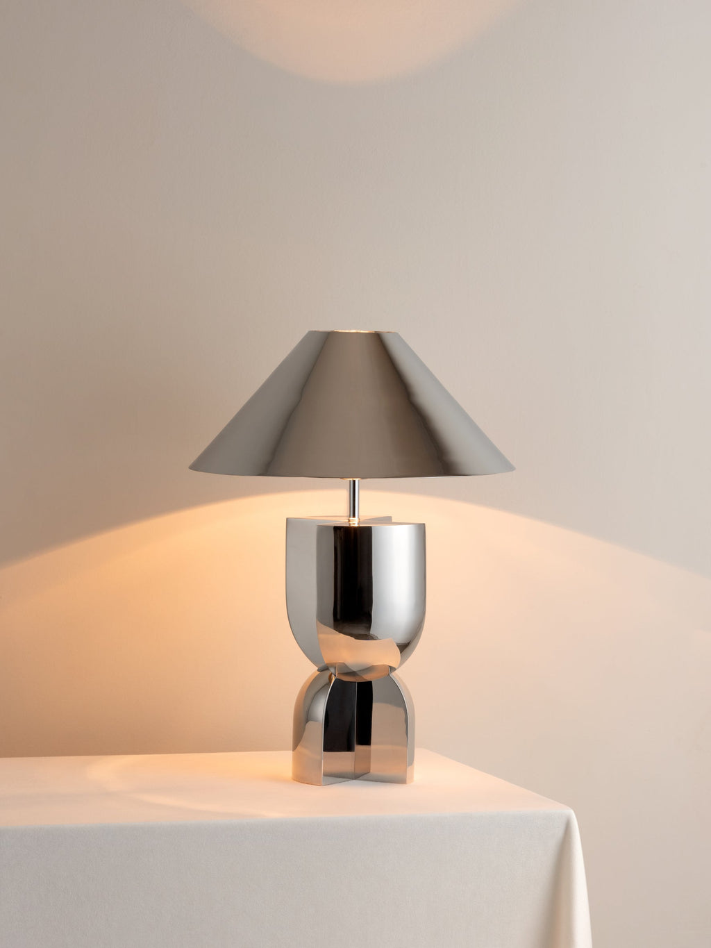 Edition 1.5 - chrome table lamp - base only