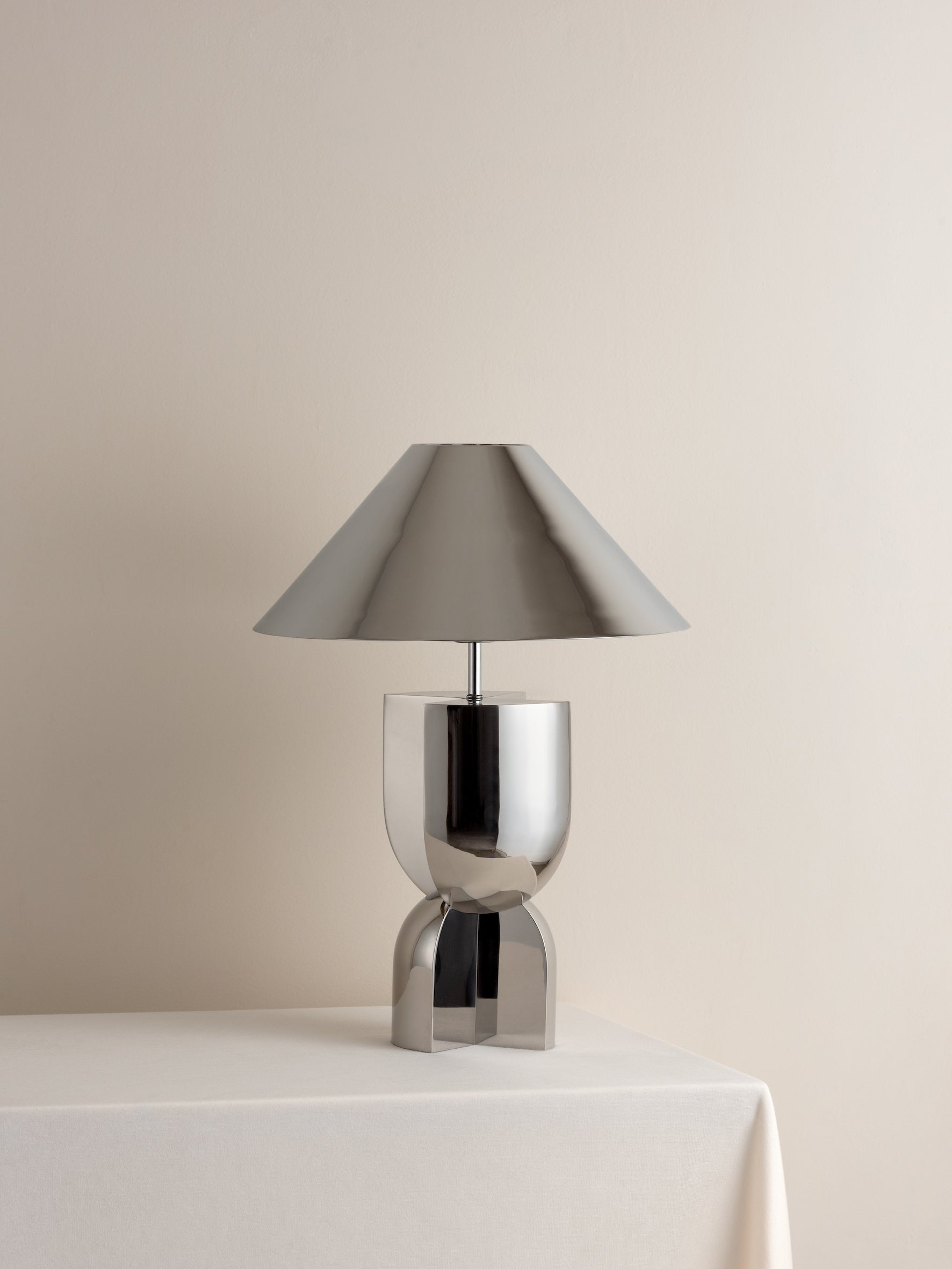 Edition 1.5 - chrome table lamp - base only