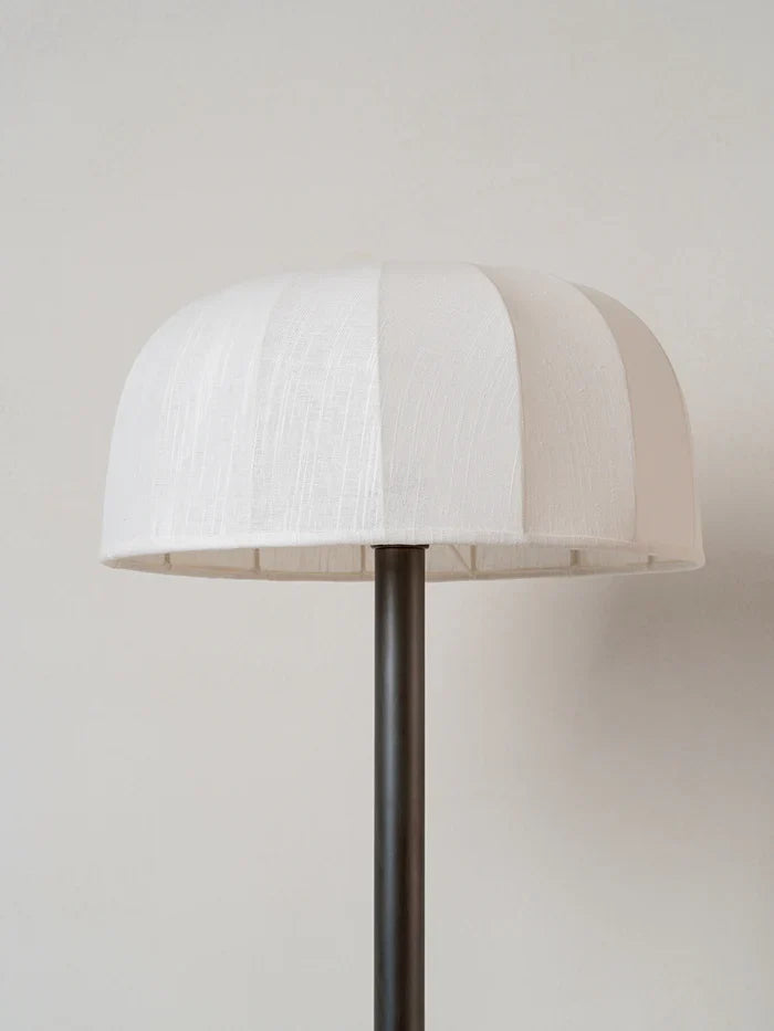 Ottino - bronze and linen floor lamp