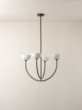 Ruzo - 4 light bronze ceiling pendant