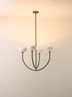 Ruzo - 4 light bronze ceiling pendant