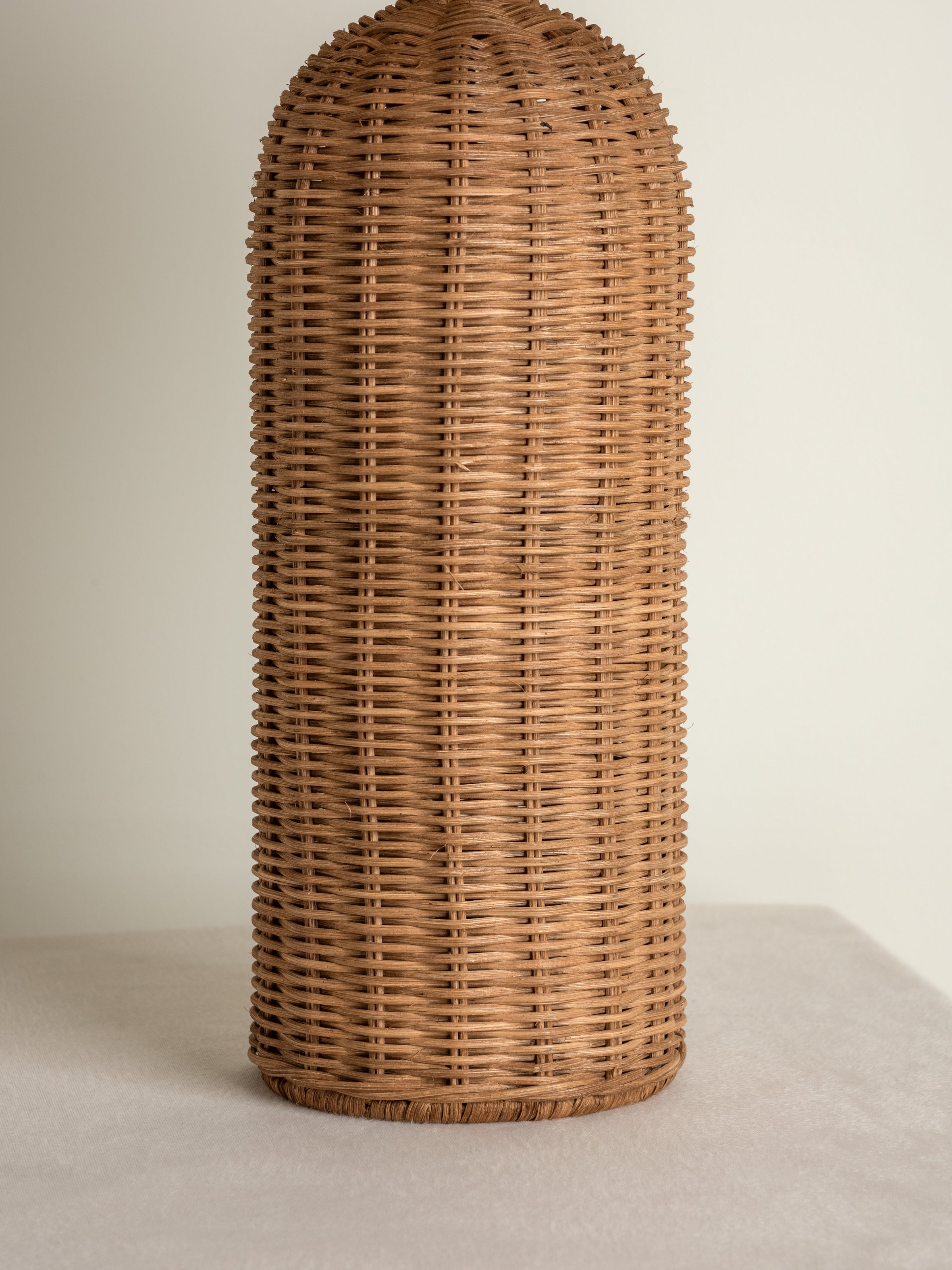 Ensia - tall rattan table lamp
