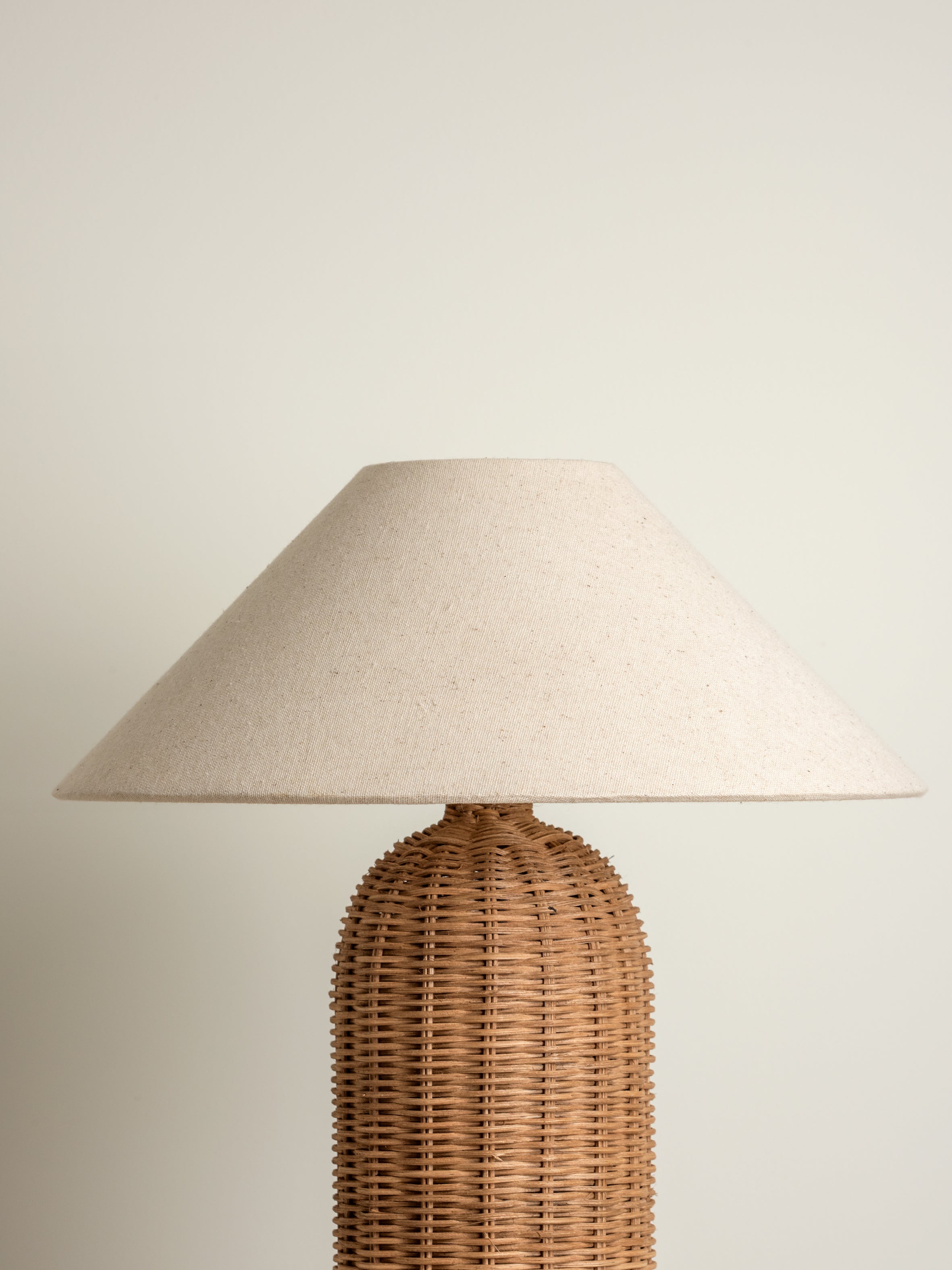 Ensia - tall rattan table lamp