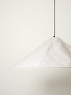 Siya - collapsible oversized linen lampshade